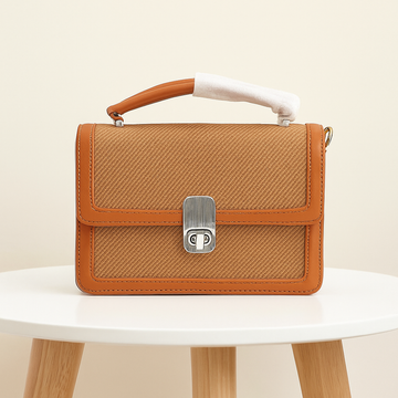 Imported Tan Textured Brown