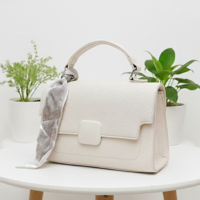 Premium Imported Pebble Grain Scarf Bag