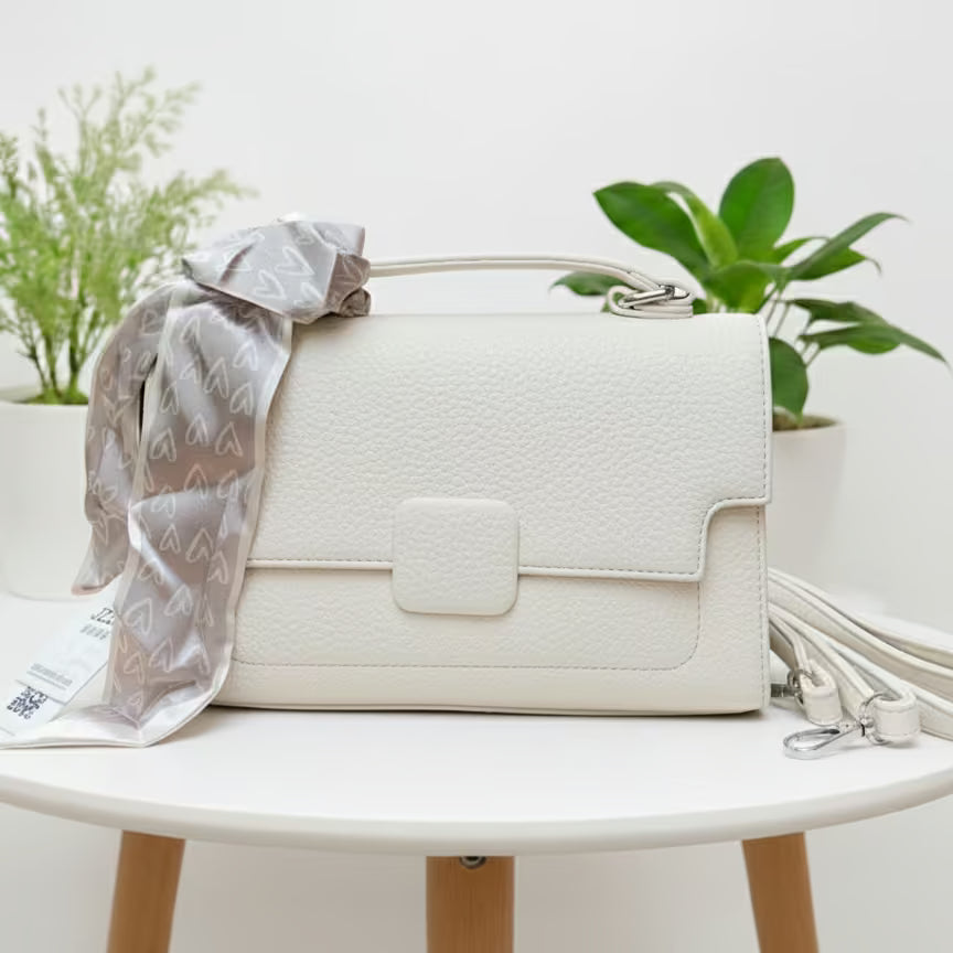 Premium Imported Pebble Grain Scarf Bag