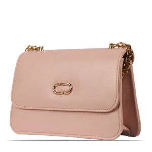 Blush Pink Waterproof Crossbody Bag