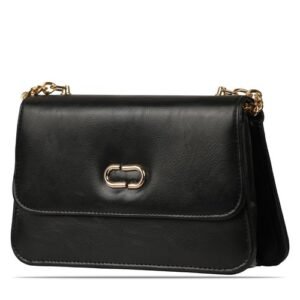 Black Waterproof Crossbody Bag